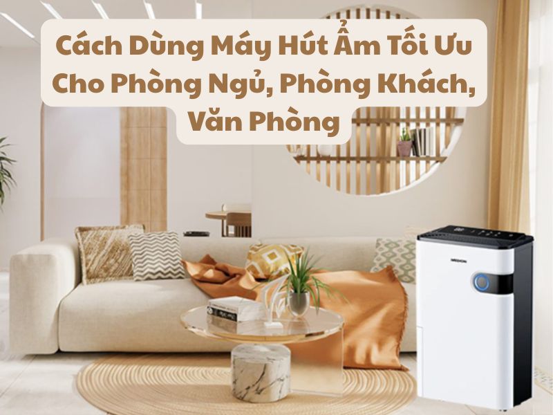 Cách Dùng Máy Hút Ẩm Tối Ưu Cho Phòng Ngủ, Phòng Khách, Văn Phòng Cách Dùng Máy Hút Ẩm Tối Ưu Cho Phòng Ngủ, Phòng Khách, Văn Phòng