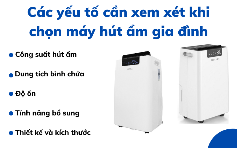 máy hút ẩm gia đình hãng nào tốt