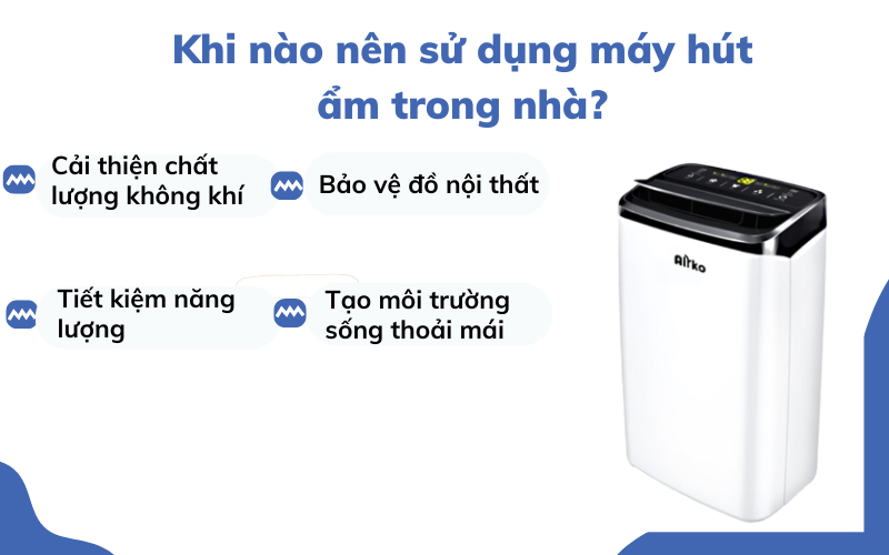 máy hút ẩm trong nhà