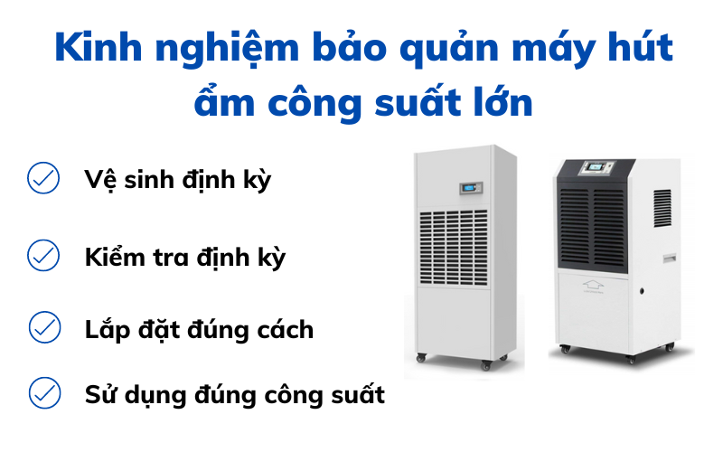 máy hút ẩm công suất lớn