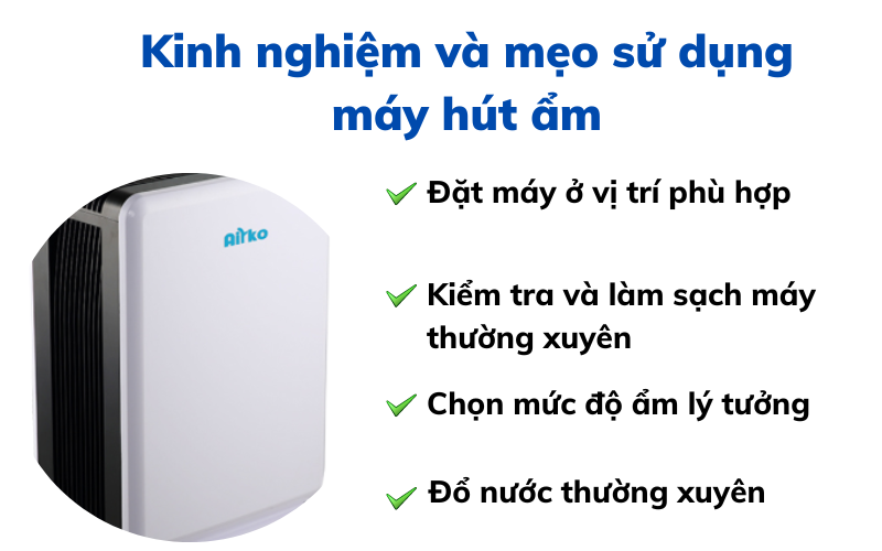 review máy hút ẩm không khí