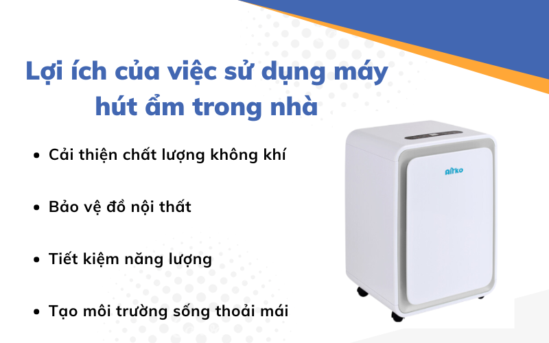 máy hút ẩm trong nhà