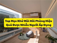 Top Mẹo Khử Mùi Hôi Phòng Hiệu Quả Được Nhiều Người Áp Dụng